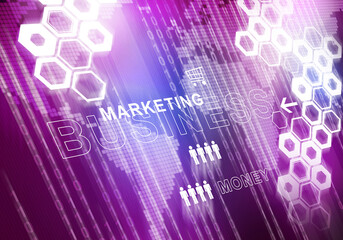 abstract business digital background