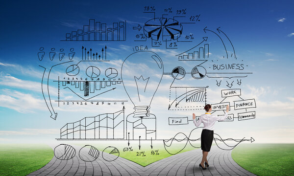 Infographic strategy plan