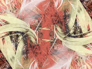 Texture of strokes of colored paint, blurred spots with brushes of different sizes and shapes. Stylized watercolor, oil grunge background