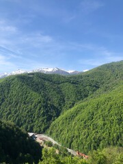 landscape with sky