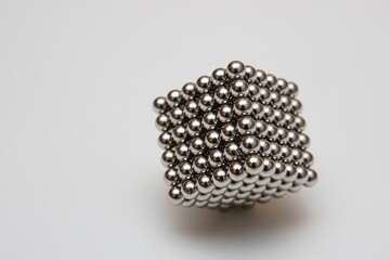 cube made of neodymium magnetic balls
