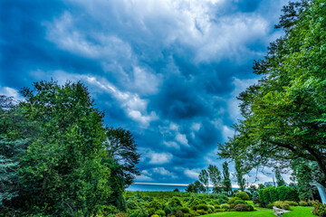 Storm Coming Padanaram View Dartmouth Massachusetts