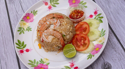 Thai Food Mixes of Fried Rice, noodles and soups