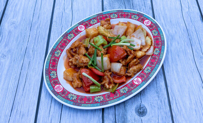 Thai Food Mixes of Fried Rice, noodles and soups