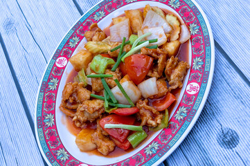 Thai Food Mixes of Fried Rice, noodles and soups