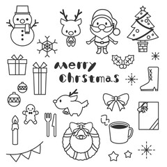 クリスマスイラスト素材