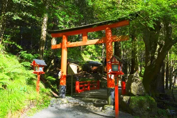 Fotobehang Kifune Shrine, Kyoto City, Kyoto Pref., Japan © 昌隆 坂本