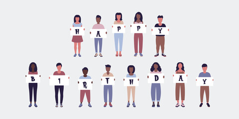 Illustration of Birthday Party