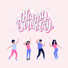 Illustration of Birthday Party
