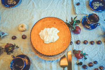 Kürbiskuchen