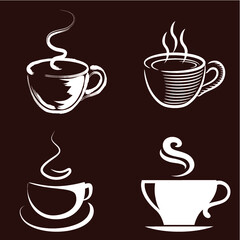 coffee icon set