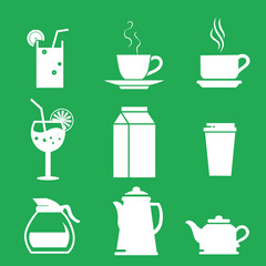 drink icon set