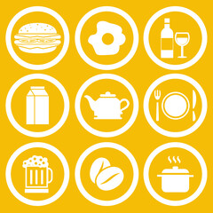 food icon set