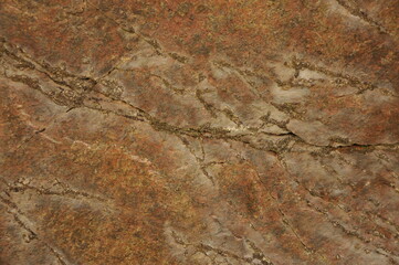 the texture of the stone