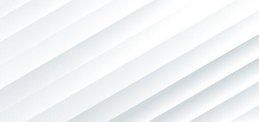 Obraz premium Abstract diagonal white background.