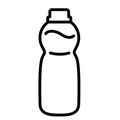 Simple icon Plastic Bottle on isolated background