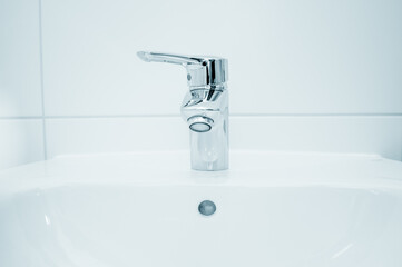 water tap, water mixer, faucet In bathroom