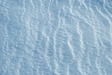 snow surface detail