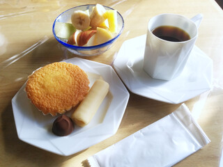 coffee and madeleine set - nagoya morning set /...