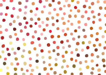 水玉の背景　グラデーションカラー