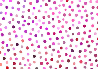 水玉の背景　グラデーションカラー