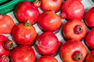 pomegranates, Punica granatum,