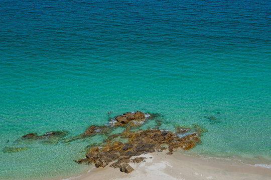 Ham Tin beach in Sai Kung, Hong Kong