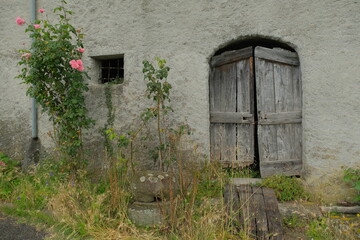 Il villaggio di Cornice nel territorio di Sesta Godano, La Spezia, Liguria, Italia.