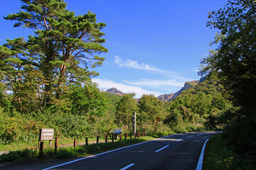 磐梯山ゴールドラインからの眺め（裏磐梯・北塩原村・磐梯町）