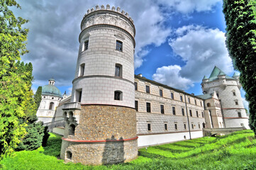 Fototapeta na wymiar Zamek w Krasiczynie, Polska