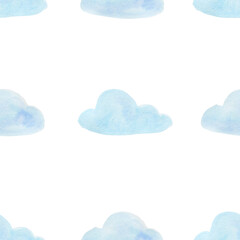 Little dreamer is a collection of hand-drawn watercolor and vector line art seamless patterns of air balloon, lighthouse, ship, airship, airplane, submarine, constellations, clouds, hearts and stars.