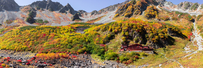 涸沢カールにて2020年日本一の紅葉を超高解像度パノラマ撮影でお届け