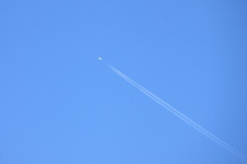 airplane in the sky