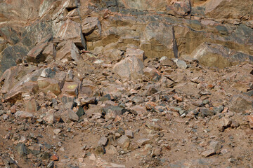 rock formations. stone background for designer