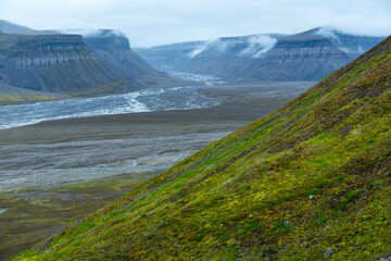 Billefjorden, Svalbard Islands, Artic Ocean, Norway, Europe