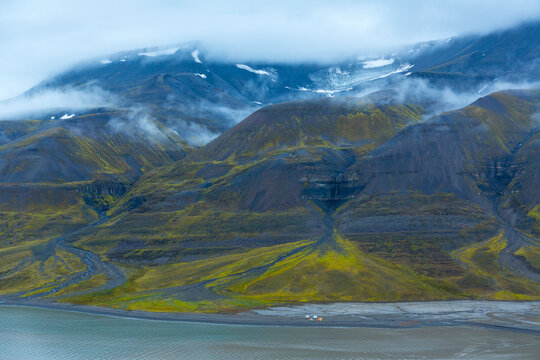 Billefjorden, Svalbard Islands, Artic Ocean, Norway, Europe