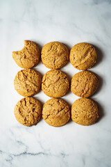 Salted peanut butter cookies
