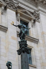Fototapeta na wymiar Close up of statue in Berlin