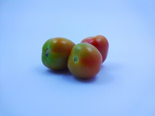 tomato photo on white background