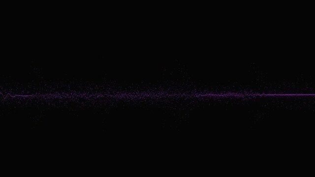 Visualization of voice record, artificial intelligence, waveform equalizer and visualization of audio wave