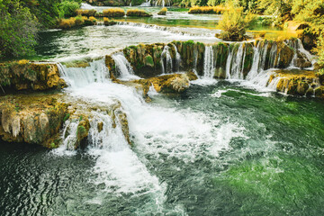 Waterfalls at Krka