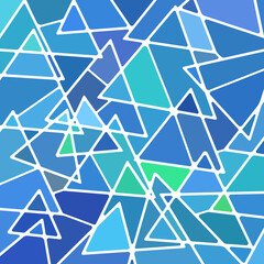 abstract vector stained-glass mosaic background