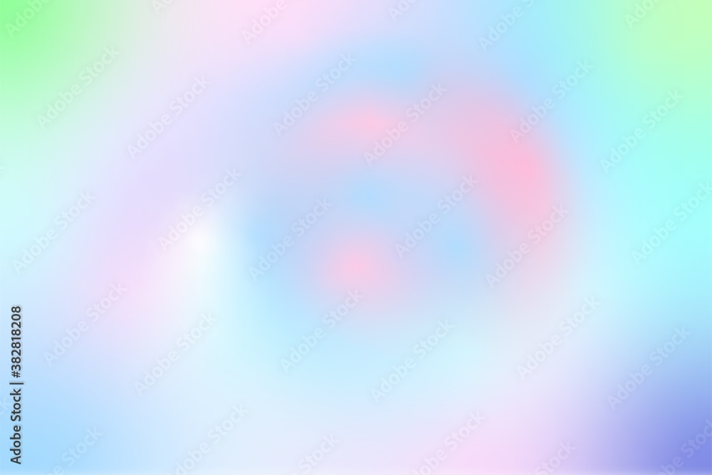 Poster Pastel Colorful Blurred Gradient Texture Vector Background