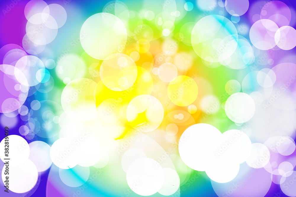 Aufkleber abstract background with bokeh