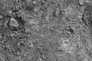 
gray rough sand texture with stones