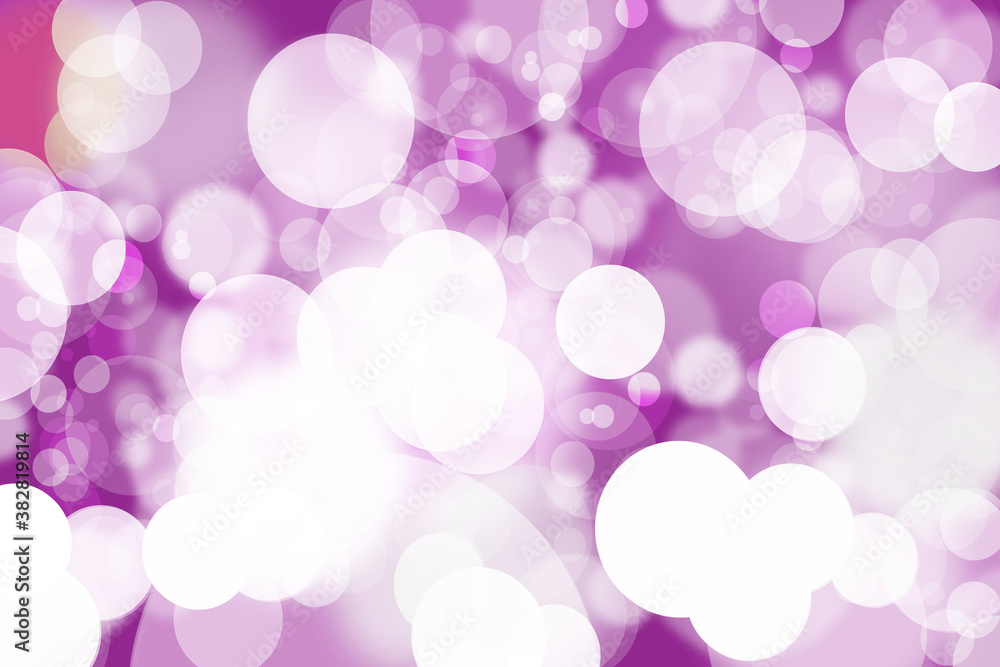 Poster pink bokeh background with bokeh