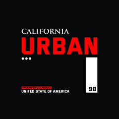 california urban united state of america