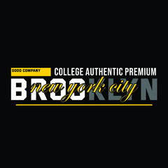 new york city brooklyn college premium vintage