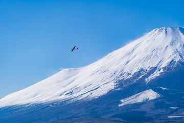 Naklejka na ściany i meble mount Fuji