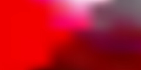 Light red vector blurred layout.